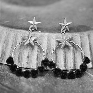 Desert Rose Dangle Earrings